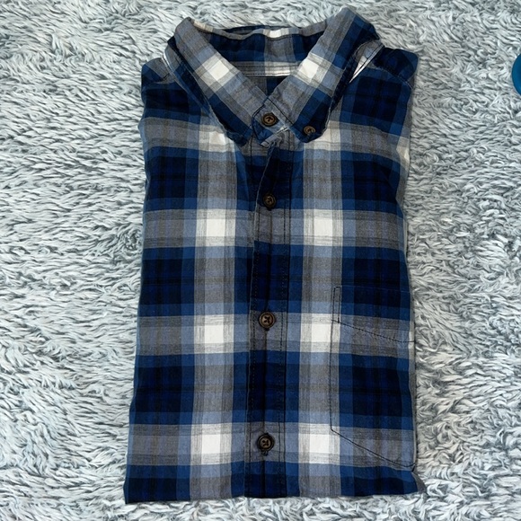 American Eagle Outfitters Seriously Soft Long Sleeve Button Down Size Medium - Picture 1 of 5